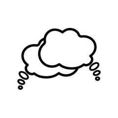 bubble chat,line,icon.vector.template,symbol