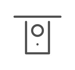 Money and finance icon outline and linear vector.