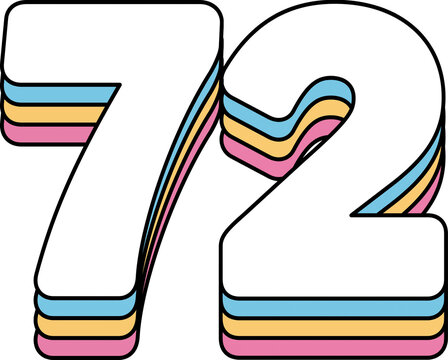 Number 72