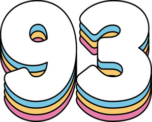 Number 93