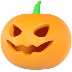 Jack-o'-lantern 3D icon