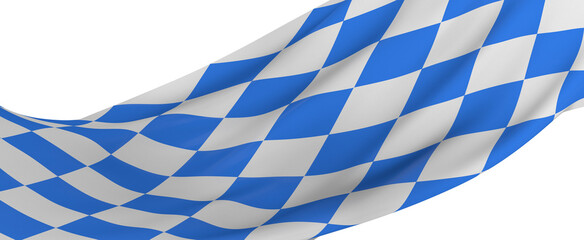 bavaria flag oktoberfest blue and white