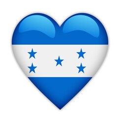Honduras Flag Love Symbol 