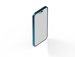 "phone 3d illustration mockup smartphone isolated."