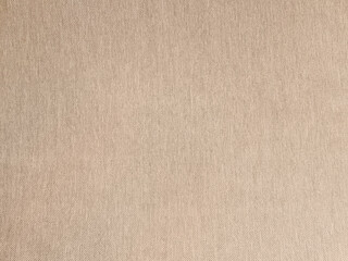 Fototapeta na wymiar Background of beige natural linen fabric