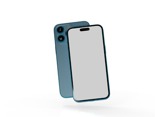 "phone 3d illustration mockup smartphone isolated."