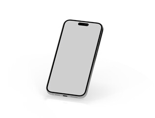 Smartphone. Mobile phone Template. Telephone 3d