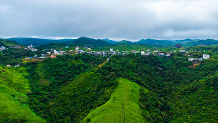 Obraz premium Nature Landscape of Switzerland of Kerala Vagamon