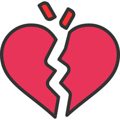 Broken Heart Icon