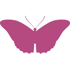 Butterfly Silhouette Element (3)