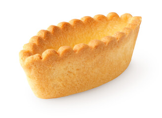 Single empty tartlet, tart shell