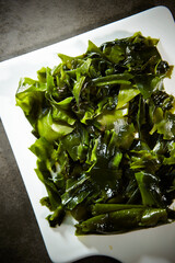 sea mustard on a plate, seaweed © mnimage