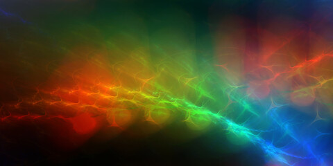 Fraktal Grafik Motiv für Druck und Web Layout