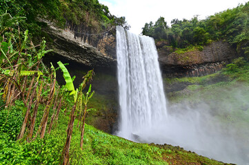 Scenery of Tad Tayicseua in Paksong, Laos