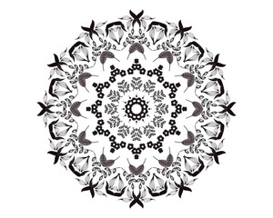 Mandala Design, mandala design for coloring page