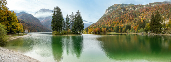 Predil See, Julische Alpen, Italien