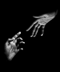 Fototapeta premium hands of the person