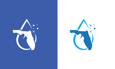  cleaning and washing fresh logo icon with pressure and water drop vector  design.