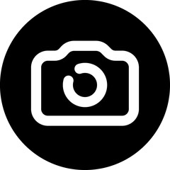Camera black icon