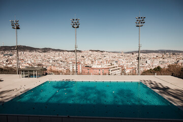 Barcelona olympic siwmming pool