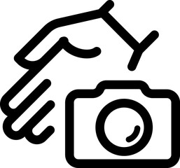 Camera line icon 