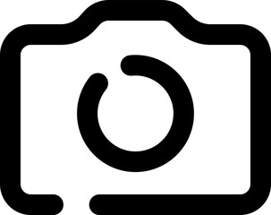 Camera linear web icon