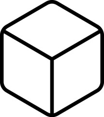 Delivery, box, parcel line icon.