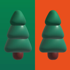 Sapin 3D style ballon gonflable
