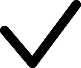 Check-mark, vote, correct, approved line icon