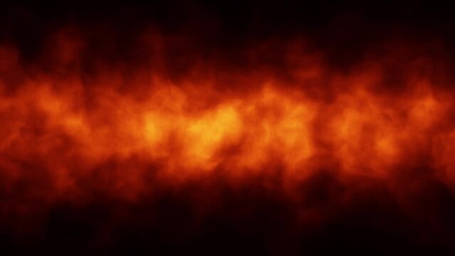Artistic dark red hot fire flame looped animation background.	
