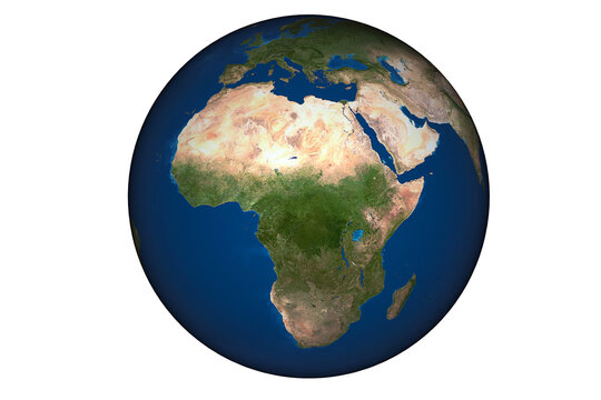 Africa World Globe PNG