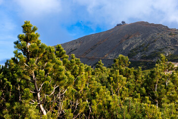 Śnieżka, najwyższy szczyt w Karkonoszach, Sudetach i Czechach
