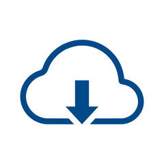 Download arrow icon vector symbol design illustration.