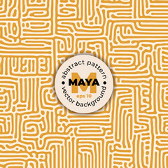 Cheerful yellow pattern. Light background. Vector texture.