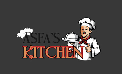 kitchen logo chef hat logo cgef logo food logo