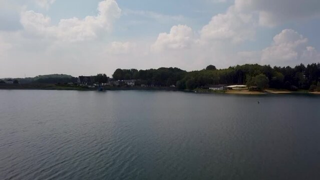 Dronenflug &uuml;ber die Bevertalsperre H&uuml;ckeswagen K&auml;fernberg