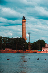 The tallest lighthouse in Poland