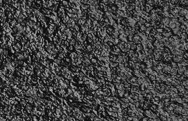 Fototapeta premium Black asphalt vector texture. Bitumen gray pattern. Road grainy shape. Resin floor background. Tarmac surface macro view. Highway grit material. Dark stone wall. Industrial gravel