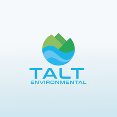 Marine Environmental vector logo design