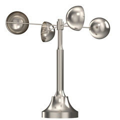 3d rendering illustration of a decorative anemometer