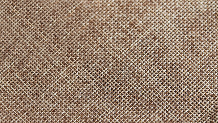 Fototapeta na wymiar Jute burlap texture. Background of a coarse, dense fabric woven from linen, jute or hemp. Burlap material, sackcloth, canvas, woven texture, background pattern. Design element.