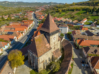 Romania, The Lutheran fortress church located in Axente Sever in Szeban County was built in the 13th century