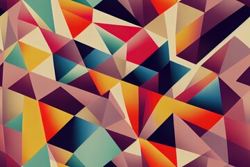 Obraz premium Seamless colorfull abstract pattern for fabric print