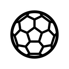 Obraz premium Soccer Ball icon template PNG file