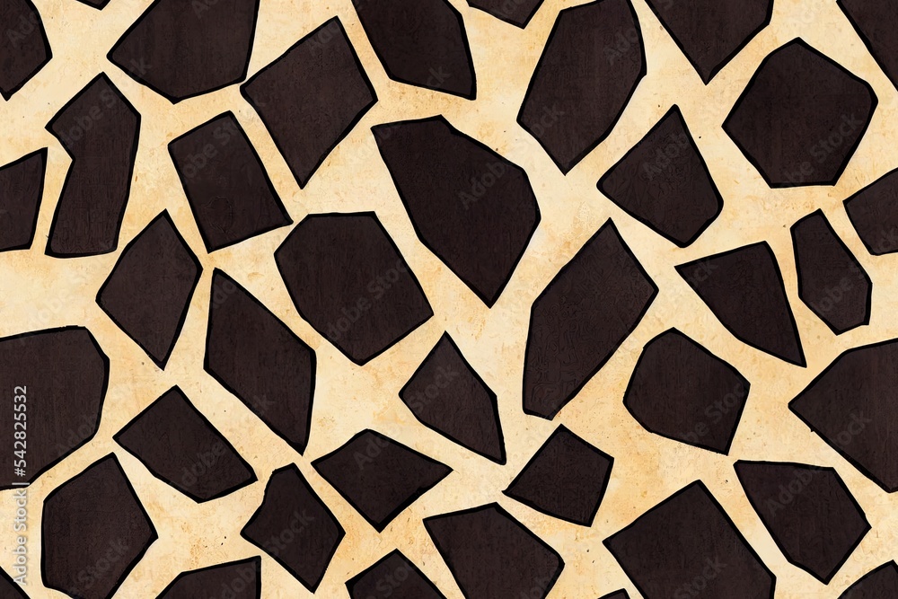 Poster ajrakh pattern and block print pattern and batik print pattern background illustration