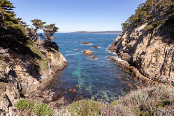 scenic coastal landscape at Point Lobos