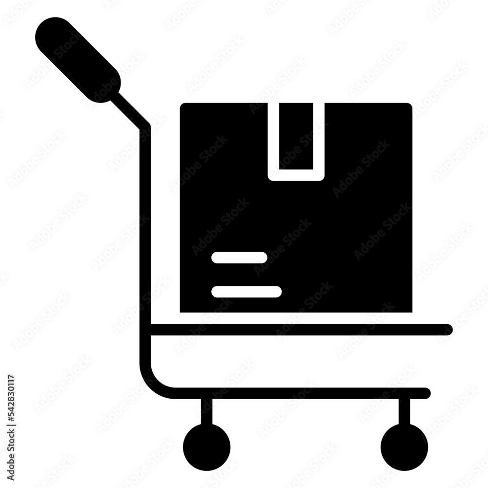 Poster Trolley Icon