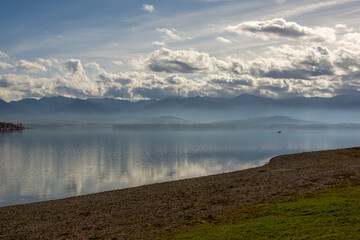 lake and clouds, Liptovsk&aacute; Mara, Liptov, Slovakia