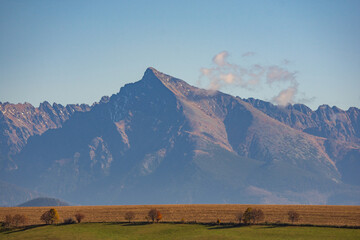 autumn in the mountains, Krivan, High Tatras