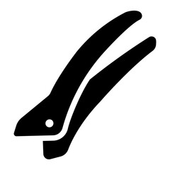 hairpin glyph icon